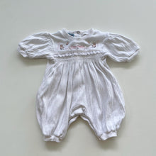 Load image into Gallery viewer, Peter Rabbit All-In-One White Pointelle (newborn)
