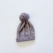 Load image into Gallery viewer, Wilson &amp; Frenchy Cotton/Bamboo/Wool Beanie Grey (0-3m)
