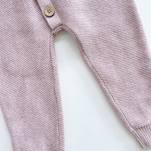 Load image into Gallery viewer, Jamie Kay Knit Jack Playsuit - Dusty Lilac Marle NEW (3y)

