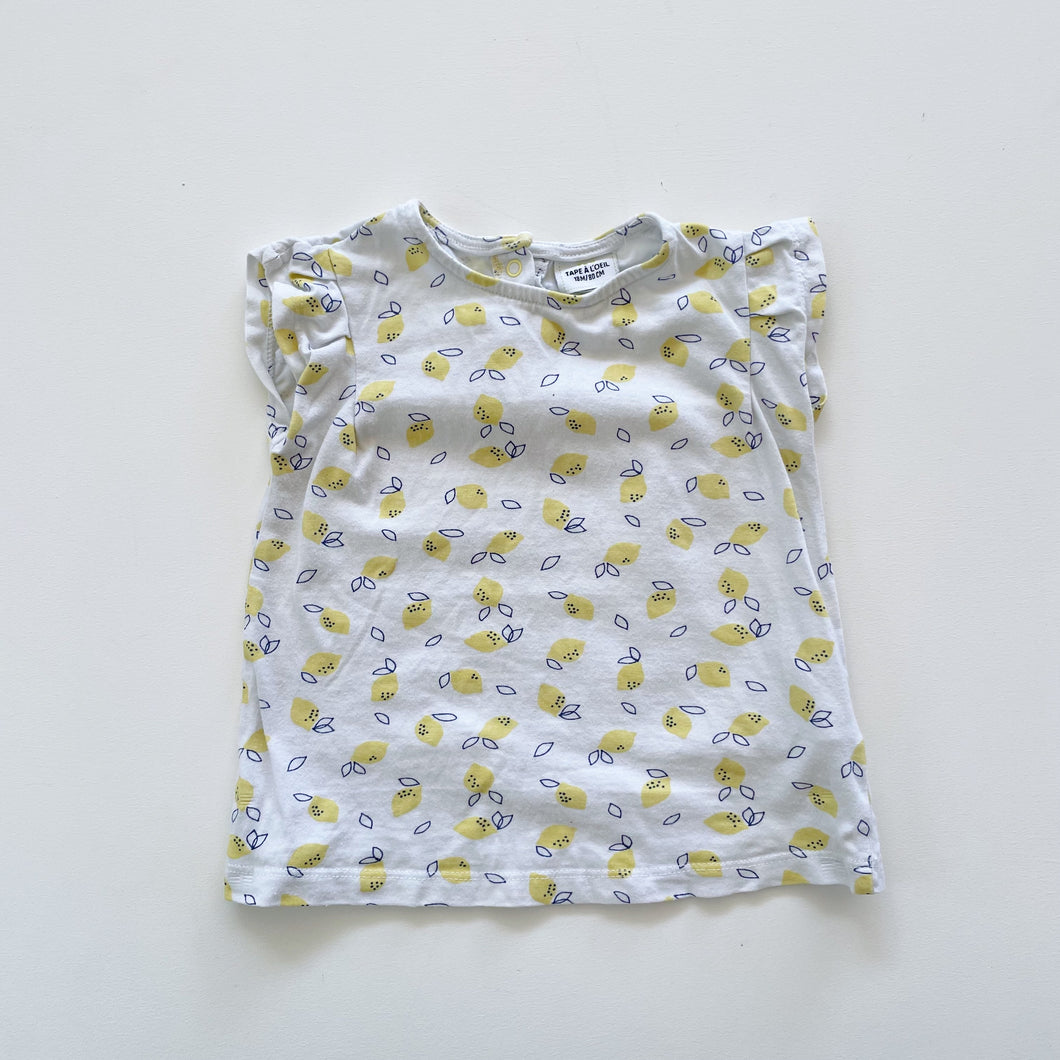 Tape à l'Oeil T-Shirt Lemons *tagged 18m (6-12m)