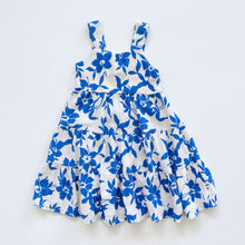 Load image into Gallery viewer, Zara Cotton Muslin Dress Blue Floral (7y)
