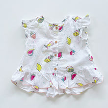Load image into Gallery viewer, Zara Fruity Blouse (3-6m)
