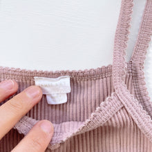 Load image into Gallery viewer, Jamie Kay Organic Cotton/Modal Rib Singlet Pink (3y)
