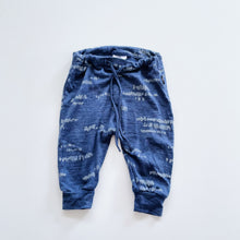 Load image into Gallery viewer, Little Flock of Horrors Merino Pants Blue (3-6m)
