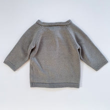 Load image into Gallery viewer, Wilson + Frenchy Cotton/Bamboo/Wool Cardigan Green (3-6m)
