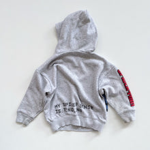 Load image into Gallery viewer, Cotton On x Marvel Hooded Jumper Grey Kindy (4y)
