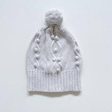 Load image into Gallery viewer, Wilson &amp; Frenchy Cotton/Bamboo/Wool Beanie Grey (0-3m)

