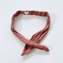 Load image into Gallery viewer, Jamie Kay Muslin Headband Berry (6m-3y)
