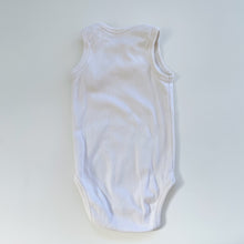 Load image into Gallery viewer, Nature Baby Organic Singlet Bodysuit Cream (6-12m)
