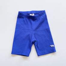 Load image into Gallery viewer, Running Bare Blue Exercise Shorts (7-8y)
