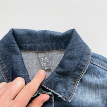 Load image into Gallery viewer, Zara Dark Wash Denim Jacket (7-8y)
