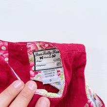 Load image into Gallery viewer, Vintage Run Scotty Run Dress Red (6-12m)
