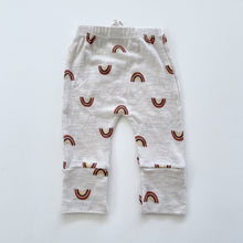 Load image into Gallery viewer, Baby Baby Footless Merino Pants Rainbow (newborn)
