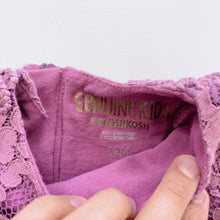 Load image into Gallery viewer, OshKosh Lacey Purple Top (1y)
