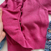 Load image into Gallery viewer, Vintage OshKosh Pink on Denim Bundle 3x (12-18m)
