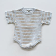 Load image into Gallery viewer, Maki Knit Romper Beige/Stripe (6-12m)
