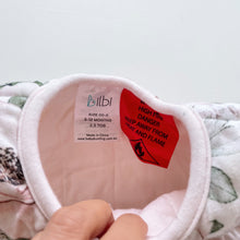 Load image into Gallery viewer, Bilbi Organic Cotton Sleeping Bag Pink Roses 2.5 TOG (3-12m)
