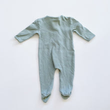 Load image into Gallery viewer, Nature Baby Organic Waffle Onesie Mint (0-3m)
