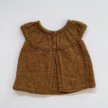 Load image into Gallery viewer, Handmade Wool Vest Tan/Brown Speckled (3y)
