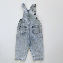 Load image into Gallery viewer, Goldie + Ace Burton Vintage Washed Denim Overalls Light Denim (2y)
