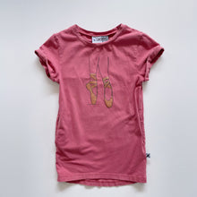 Load image into Gallery viewer, Minti Ballet Shoes T-Shirt Dress (2y)
