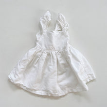 Load image into Gallery viewer, Country Road Linen/Cotton Dress White (3-6m)
