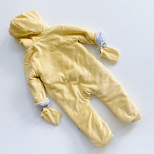 Load image into Gallery viewer, JoJo Maman Bébé Yellow Duck  Cosy Zip-Up Pramsuit (9-12m)
