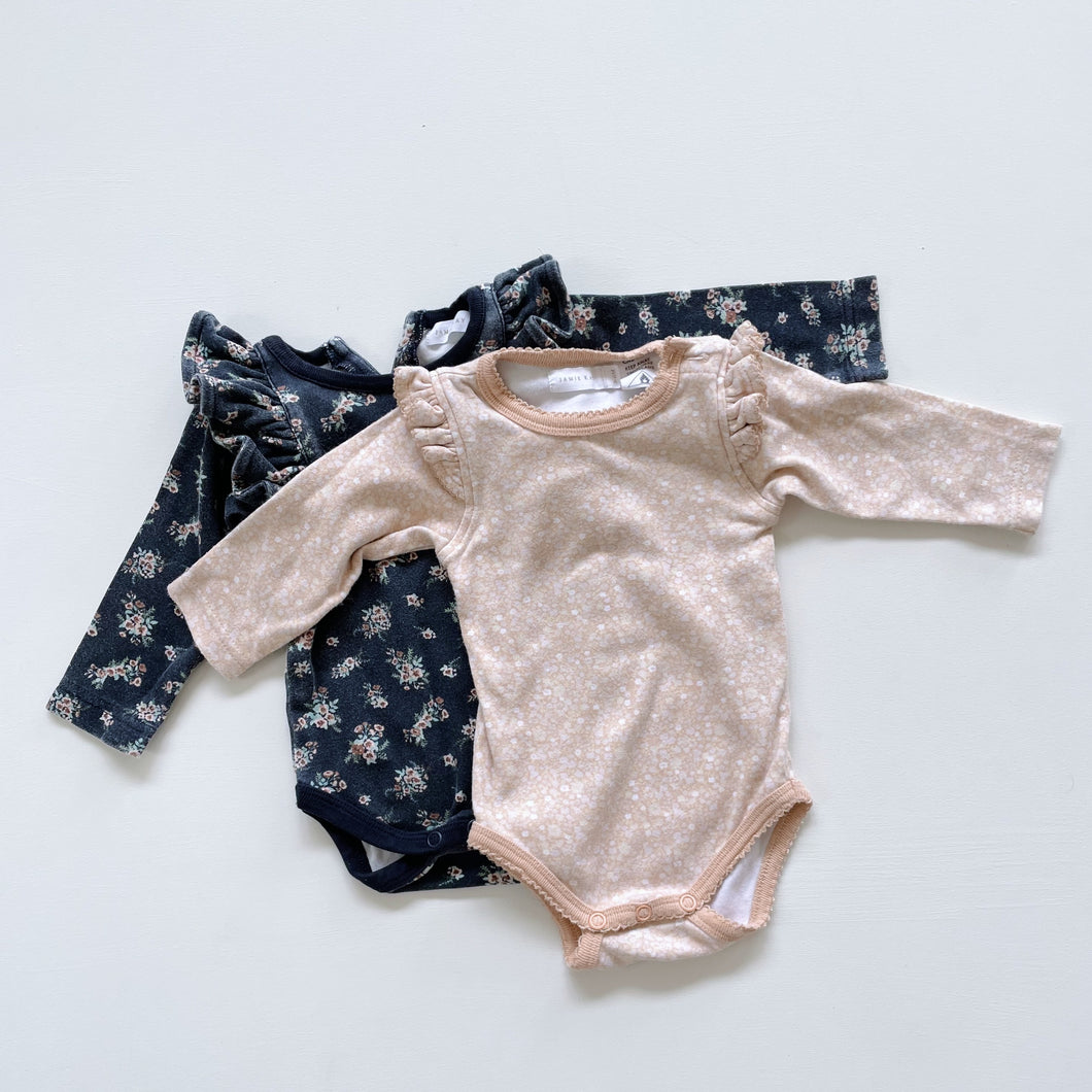 Jamie Kay Organic Bodysuits Bundle 2x (3-6m)
