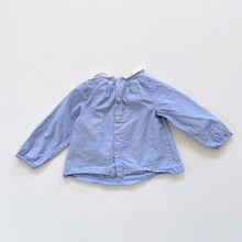 Load image into Gallery viewer, Jacadi Paris Blouse Blue *tagged 18m (6-12m)
