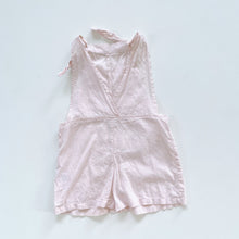 Load image into Gallery viewer, Linen Blend Shortalls Pale Pink (4y)
