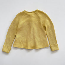 Load image into Gallery viewer, M&amp;S Cotton Knit Cardigan Yellow (4y)
