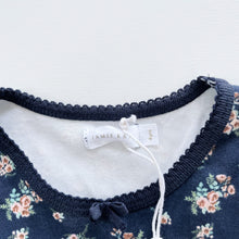 Load image into Gallery viewer, Jamie Kay Organic Sapphire Floral L/S Top NEW (4y)
