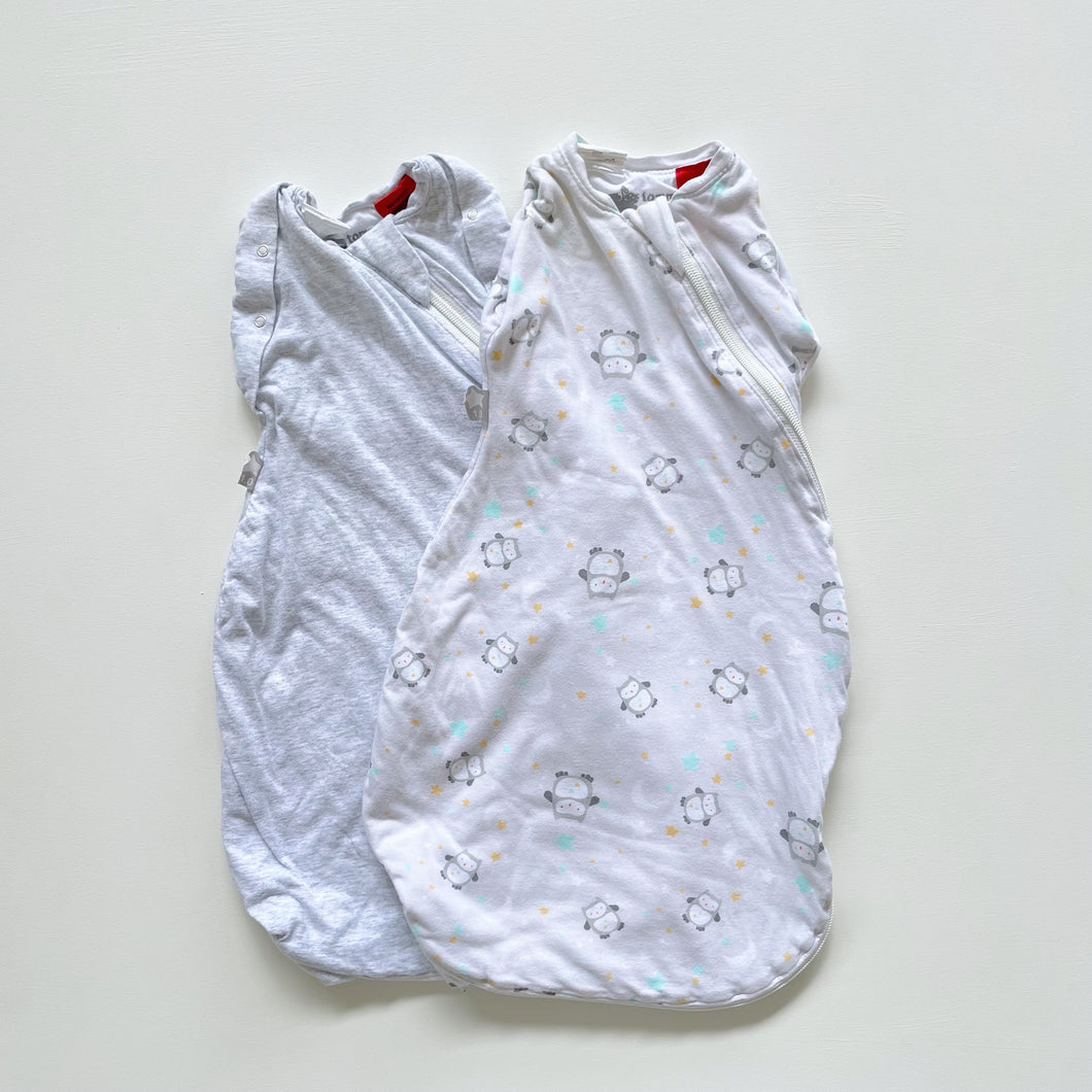 Tommee Tippee Sleeping Bags 1.0 tog Bundle 2x (0-3m)