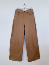 Load image into Gallery viewer, MAX Organic Cotton Pants Tan Wide Leg (10)
