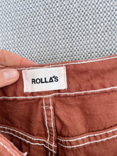 Load image into Gallery viewer, Rolla's Mirage High Rise Loose Fit Brown Shorts (AUS14/32)
