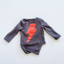 Load image into Gallery viewer, AC/DC Bodysuit Grey (newborn)
