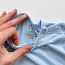 Load image into Gallery viewer, Boody Baby Bamboo L/S Top Blue (6-12m)
