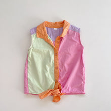 Load image into Gallery viewer, Colour Block Top/Shirt (6y)
