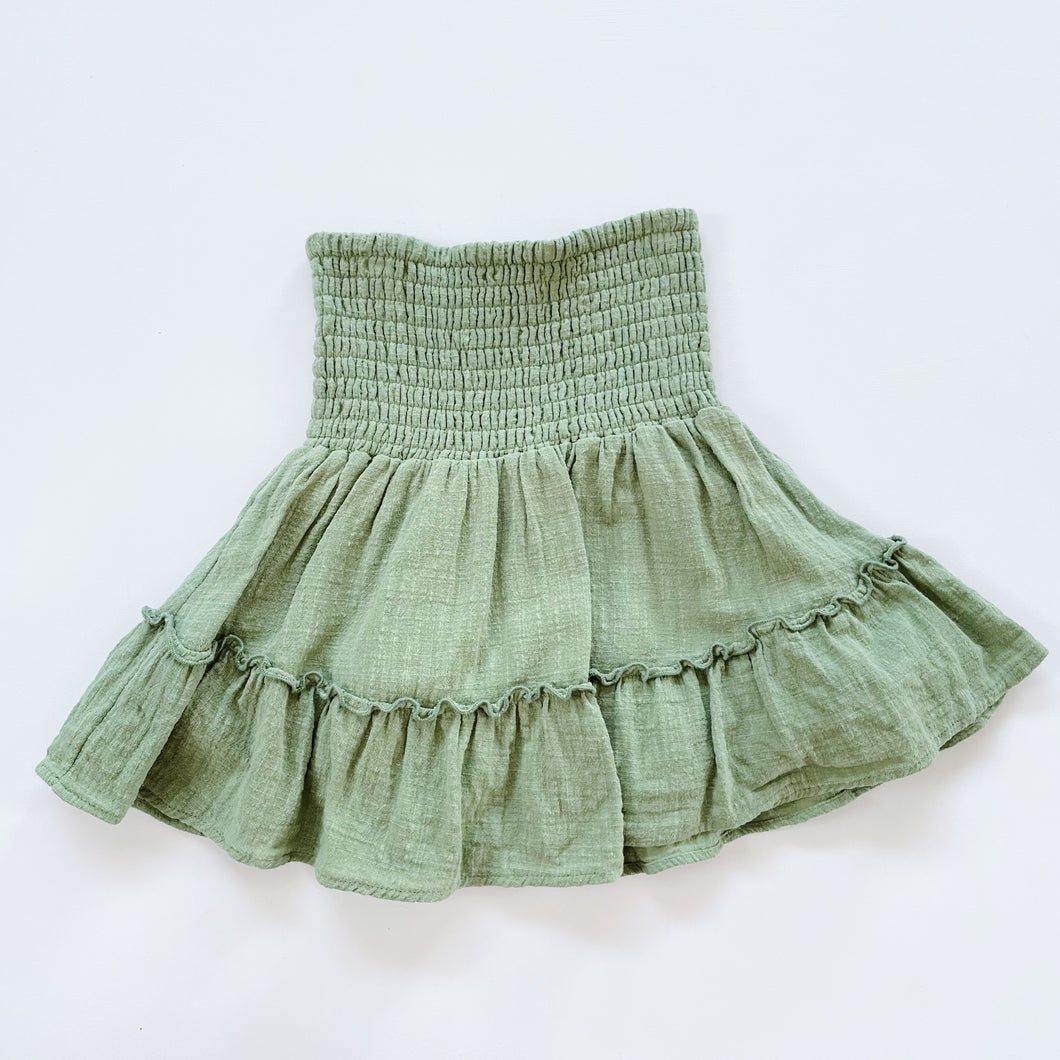 Green Twirl Skirt (8y)