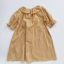 Load image into Gallery viewer, Elma The Label Yellow Gingham Dress (10y)
