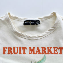 Load image into Gallery viewer, Rock Your Kid Fruit Market T-Shirt Cream NWOT (8y)
