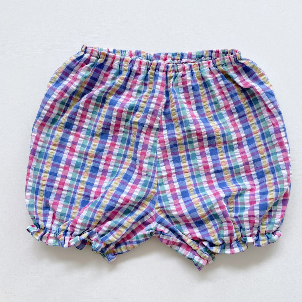 Vintage Checkered Bloomer Shorts (3-4y)