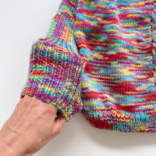 Load image into Gallery viewer, Stunning Handmade Wool Cardigan Heart Buttons (2y)

