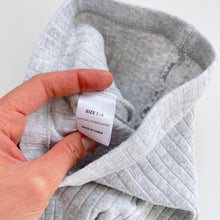 Load image into Gallery viewer, Grey Ribbed Stockings Bundle 2x (7-8y)

