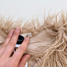 Load image into Gallery viewer, Kapow Kids! Shaggy Faux Fur Vest Mushroom NEW (6y)
