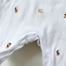 Load image into Gallery viewer, Ralph Lauren All-In-One White Embroidered (9m)
