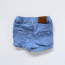 Load image into Gallery viewer, TEX Blue Shorts (3-6m)
