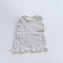 Load image into Gallery viewer, Nature Baby Organic Ribbed Singlet Oatmeal (3-6m)
