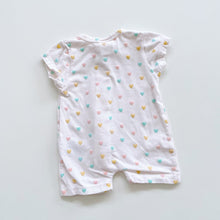 Load image into Gallery viewer, Seed Summer Romper Hearts (newborn)
