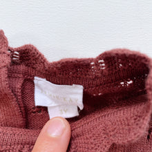 Load image into Gallery viewer, Jamie Kay L/S Knit Romper Painted Cherry (3y)
